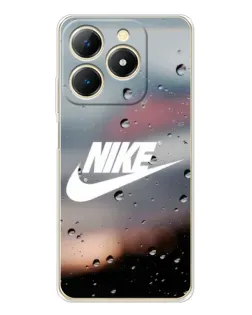Чехол для Realme Note 70 с картинкой «Nike в стиле ретро»