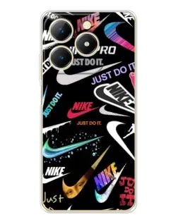 Чехол для Realme Note 70 с картинкой «Nike — роскошь»