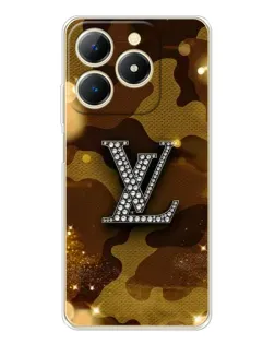 Чохол для Realme Note 70 з картинкою «Камуфляжний Louis Vuitton»