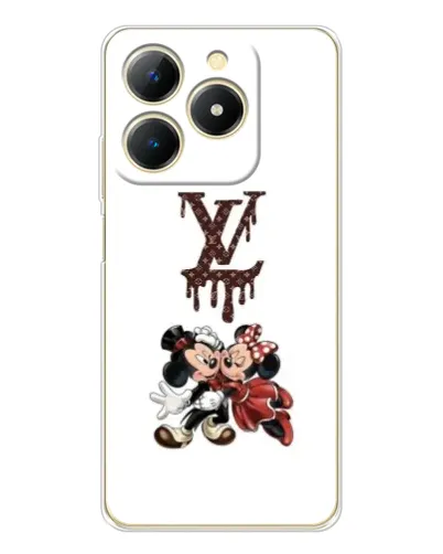 Чохол для Realme Note 70 з картинкою «LV та Міккі Маус»