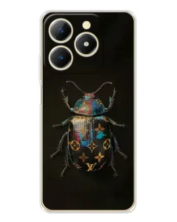 Чохол для Realme Note 70 з картинкою «LV — мармуровий принт»