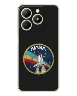 Чохол для Realme Note 70 з картинкою «NASA — емблема місії»