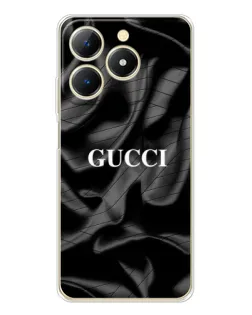 Чехол для Realme Note 70 с картинкой «Gucci — шелковые волны»