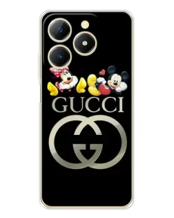 Чохол для Realme Note 70 з картинкою «Gucci — герої Disney»
