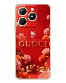 Чохол для Realme Note 70 з картинкою «Gucci — золотий сад»