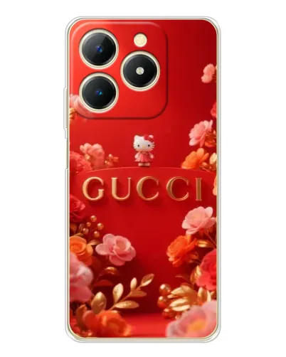 Чохол для Realme Note 70 з картинкою «Gucci — золотий сад»