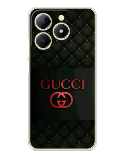 Чохол для Realme Note 70 з картинкою «Gucci — стьобаний чорний»