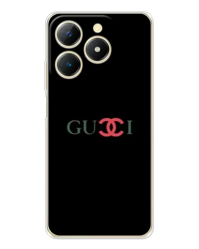 Чохол для Realme Note 70 з картинкою «Gucci — червоний градієнт»