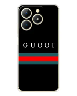 Чохол для Realme Note 70 з картинкою «Gucci — червоний пояс»