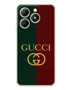 Чохол для Realme Note 70 з картинкою «Gucci — темно-зелений градієнт» Чохол для Realme Note 70 з картинкою «Gucci — темно-зелений градієнт»