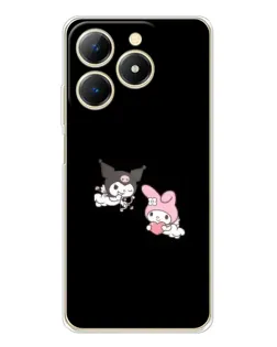 Чохол для Realme Note 70 з картинкою «My Melody та Kuromi»