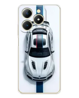 Чохол для Realme Note 70 з картинкою «Вид зверху — BMW M» Чохол для Realme Note 70 з картинкою «Вид зверху — BMW M»