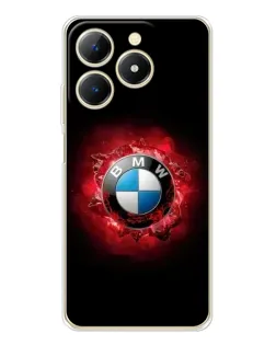 Чехол для Realme Note 70 с картинкой «Логотип BMW — вспышка»