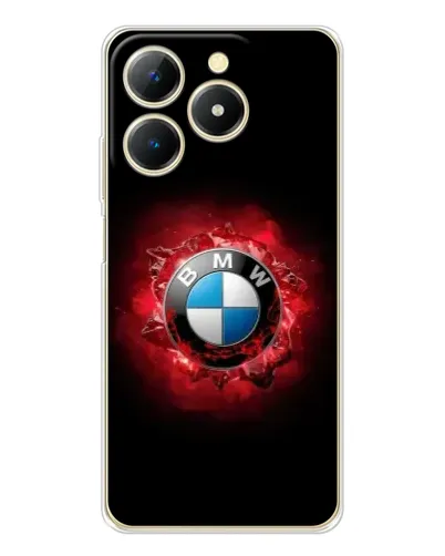 Чехол для Realme Note 70 с картинкой «Логотип BMW — вспышка»