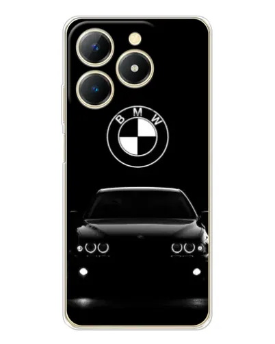 Чехол для Realme Note 70 с картинкой «BMW — взгляд из темноты»