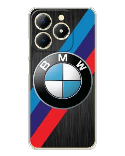 Чехол для Realme Note 70 с картинкой «BMW M-stripes стиль»
