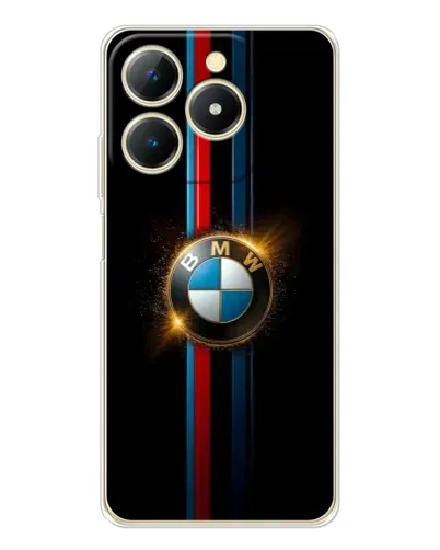 Чехол для Realme Note 70 с картинкой «BMW M-Power неон»