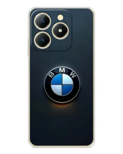 Чехол для Realme Note 70 с картинкой «Логотип BMW — минимализм»