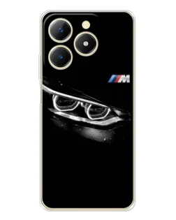 Чехол для Realme Note 70 с картинкой «BMW — взгляд тигра»