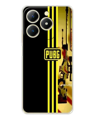 Чехол для Realme Note 70 с картинкой «PUBG — камуфляжный шлем»