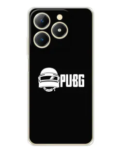 Чехол для Realme Note 70 с картинкой «PUBG — классический лого»