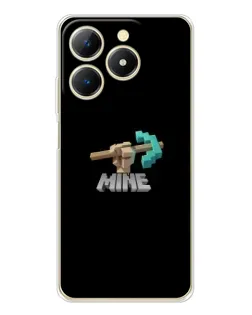 Чехол для Realme Note 70 с картинкой «Алмазная кирка»