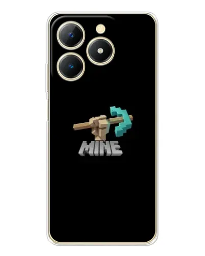 Чехол для Realme Note 70 с картинкой «Алмазная кирка»