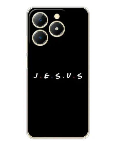 Чохол для Realme Note 70 з картинкою «Крапки віри J.E.S.U.S.»