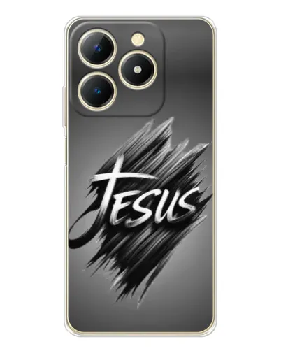 Чохол для Realme Note 70 з картинкою «Напис Jesus Graffiti»