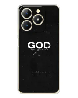 Чохол для Realme Note 70 з картинкою «GOD — Бог над усім»