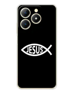 Чохол для Realme Note 70 з картинкою «Класичний Jesus»