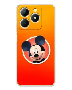 Чехол для Realme Note 70 с картинкой «Mickey в круге»