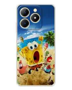 Чехол для Realme Note 70 с картинкой «Развлечения на пляже»