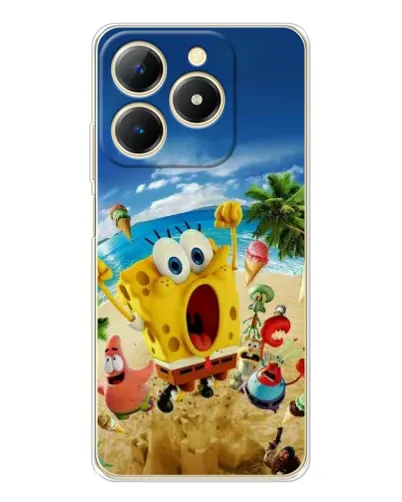 Чехол для Realme Note 70 с картинкой «Развлечения на пляже»