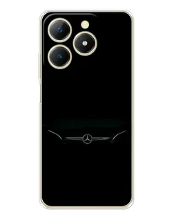 Чехол для Realme Note 70 с картинкой «Mercedes Stealth Look»