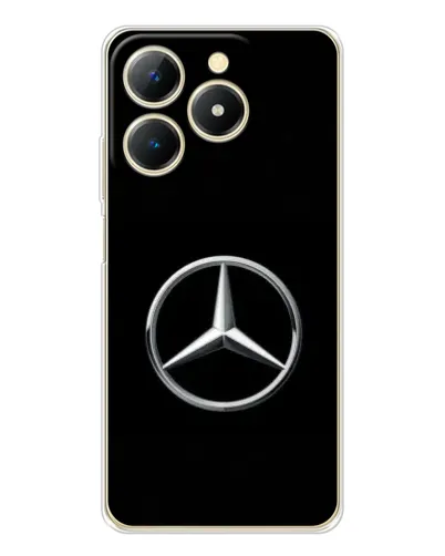 Чехол для Realme Note 70 с картинкой «Mercedes классический лого»