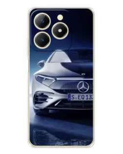 Чехол для Realme Note 70 с картинкой «Mercedes EQ — будущее»
