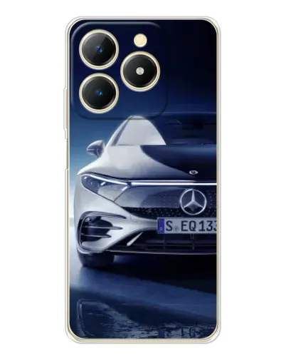 Чехол для Realme Note 70 с картинкой «Mercedes EQ — будущее»