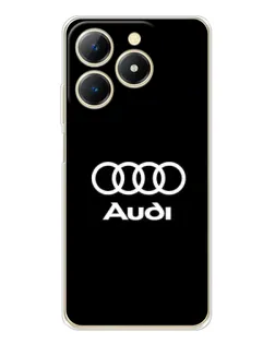 Чехол для Realme Note 70 с картинкой «Классическое лого Audi»