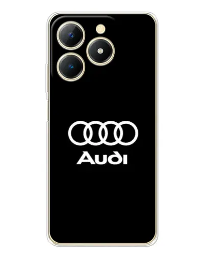 Чехол для Realme Note 70 с картинкой «Классическое лого Audi»