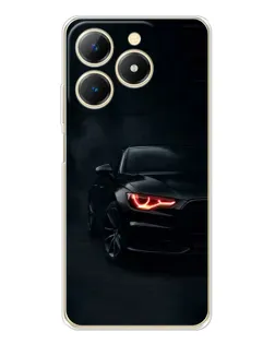 Чехол для Realme Note 70 с картинкой «Audi — хищный взгляд»