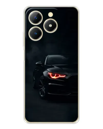 Чехол для Realme Note 70 с картинкой «Audi — хищный взгляд»