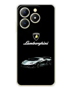 Чохол для Realme Note 70 з картинкою «Логотип Lamborghini класика»