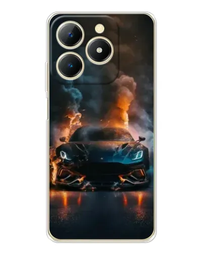 Чохол для Realme Note 70 з картинкою «Lamborghini димна естетика» Чохол для Realme Note 70 з картинкою «Lamborghini димна естетика»