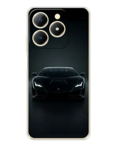 Чохол для Realme Note 70 з картинкою «Чорний Lamborghini Aventador» Чохол для Realme Note 70 з картинкою «Чорний Lamborghini Aventador»