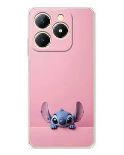 Чехол для Realme Note 70 с картинкой «Stitch выглядывает» Чехол для Realme Note 70 с картинкой «Stitch выглядывает»