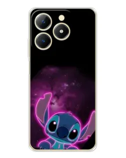 Чехол для Realme Note 70 с картинкой «Неоновый Stitch» Чехол для Realme Note 70 с картинкой «Неоновый Stitch»