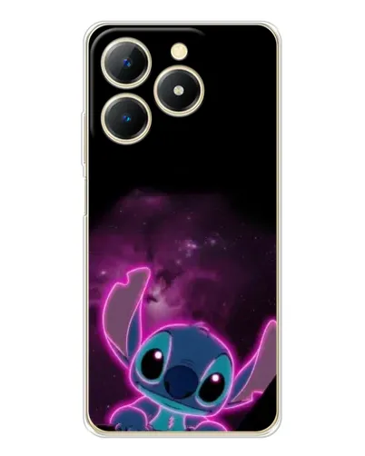 Чехол для Realme Note 70 с картинкой «Неоновый Stitch» Чехол для Realme Note 70 с картинкой «Неоновый Stitch»