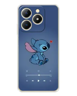 Чехол для Realme Note 70 с картинкой «Музыкальный Stitch» Чехол для Realme Note 70 с картинкой «Музыкальный Stitch»