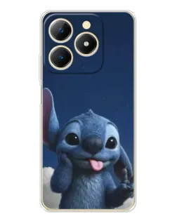 Чехол для Realme Note 70 с картинкой «Стич в облаках» Чехол для Realme Note 70 с картинкой «Стич в облаках»